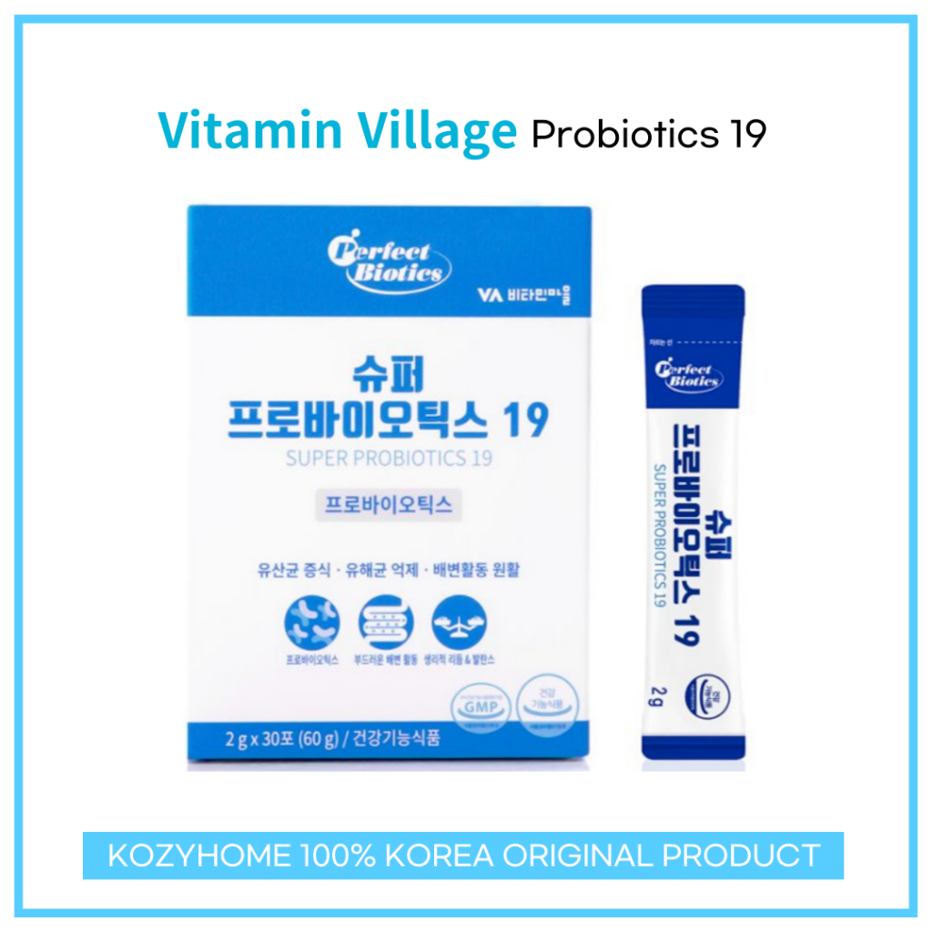 Vitamin village Perfect Biotics 19 完美順腸益生菌 (30x2g)