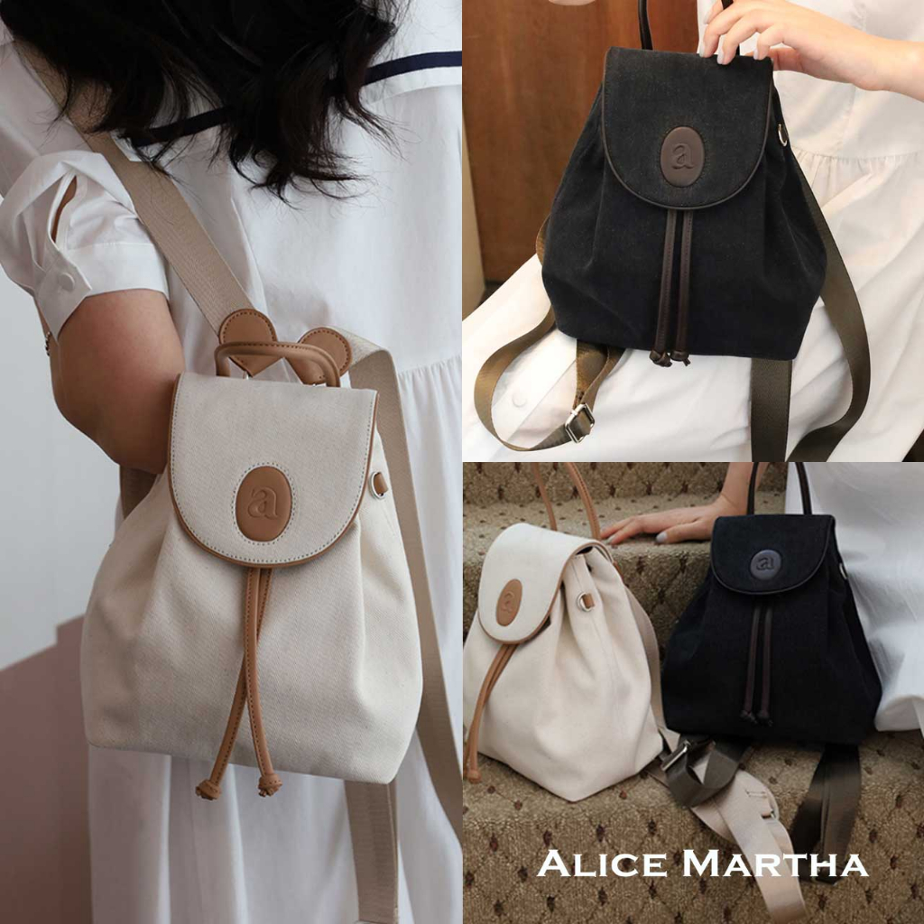 GU🇰🇷 [Alice Martha] BENY DENIM 女士休閒背包韓國設計師品牌 韓國包包代購