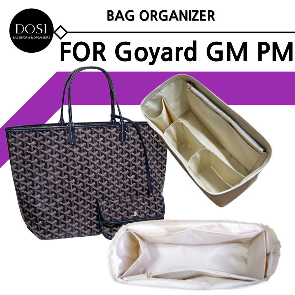 Goyard Saint Louis GM PM Bag Insert Organizer 水桶包內錢包尼龍內層