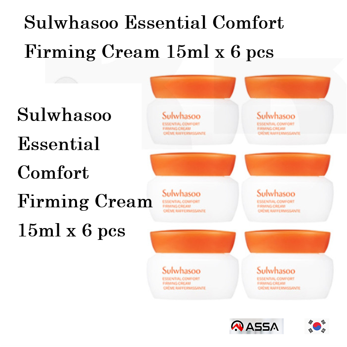 雪花秀 Sulwhasoo Essential Comfort 緊緻霜 15ml x 6 pcs (90ml) 新保濕、