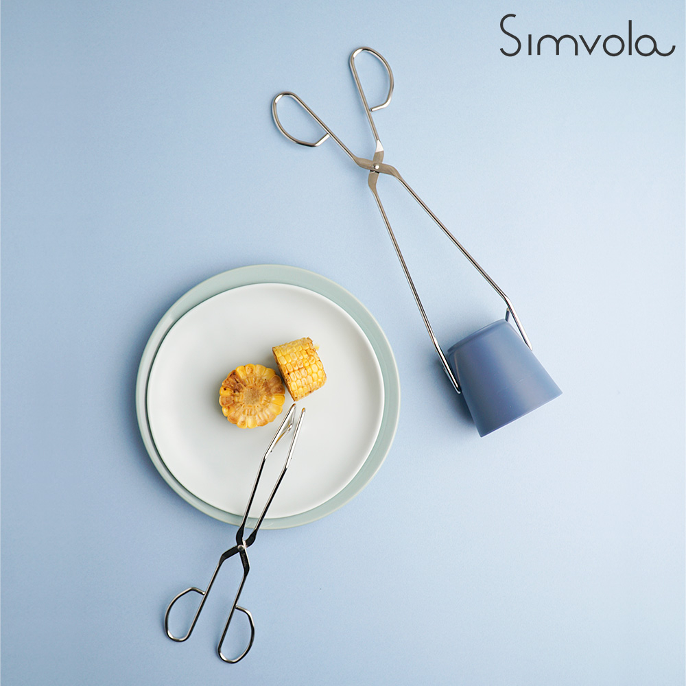 [Simvola] 剪刀鉗 24cm/32cm 韓國製造不銹鋼 304 燒烤夾沙拉牛排麵條夾