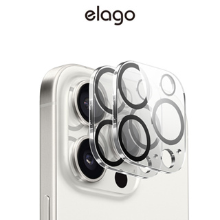 [elago] 鋼化照相机镜头保護貼 (適用 iPhone 15 系列)