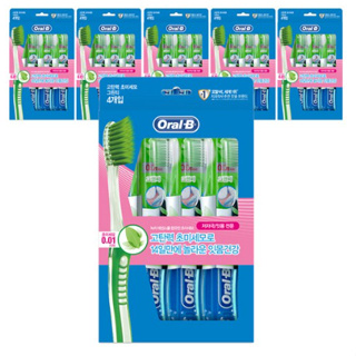 Oral-b高彈超細毛綠茶牙刷6支裝
