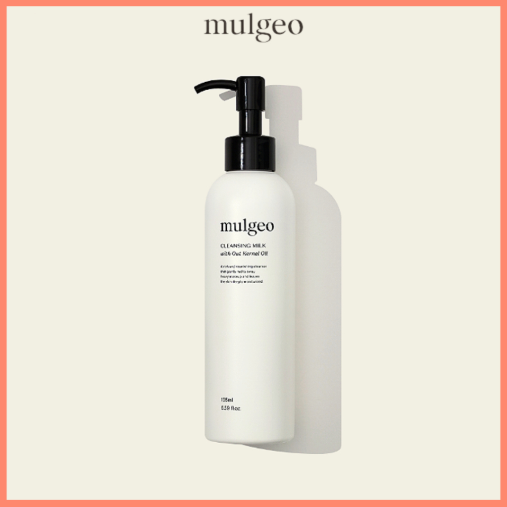[mulgeo] Cleansing Milk with Oat kernel oil 195ml 純素卸妝油洗面奶