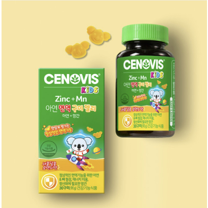 [CENOVIS Kids] 鋅 + Mn 軟糖,30 粒軟糖,1 個月供應