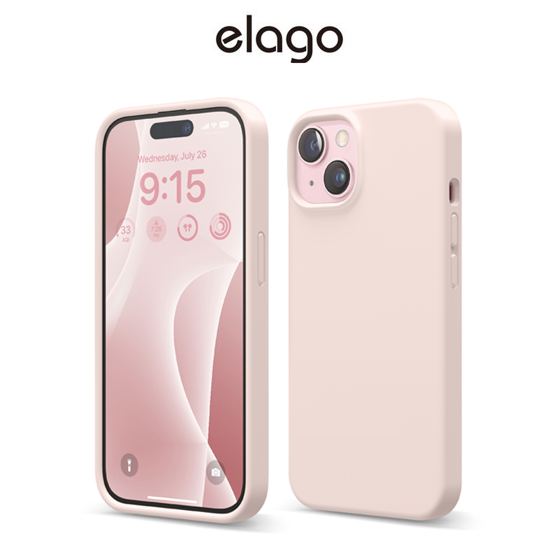 [elago] iPhone 15 Liquid 矽膠手機殼 (適用 iPhone 15)