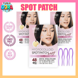 [來自韓國] Comet Hydrocolloid Spot Patch Easy 3Box(144ea)+包括一對鑷子