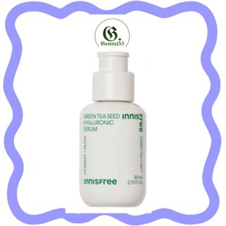 悅詩風吟 Innisfree 綠茶籽透明質酸精華 80ml - 保濕滋養面部精華