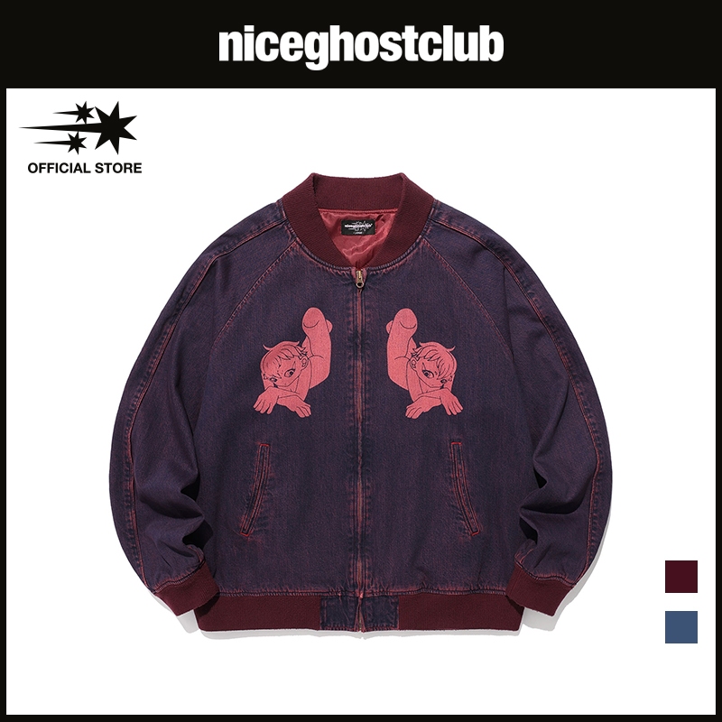 [niceghostclub] 新天堂牛仔紀念品外套_unisex_korean style