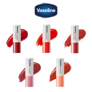 VASELINE 【凡士林】彩+護理潤唇膏4.2g|親紅/腮紅珊瑚/醇香玫瑰/蜜桃/華麗葡萄柚|保濕+自然色