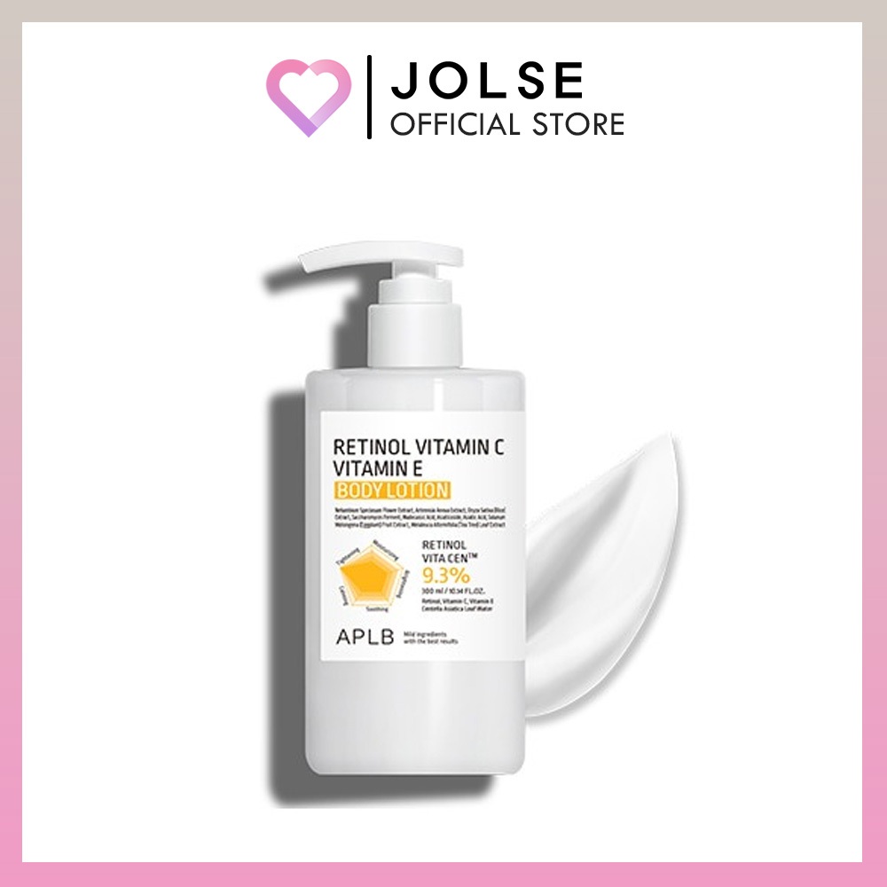 APLB 視黃醇維生素 C 維生素 E 身體乳液 300ml