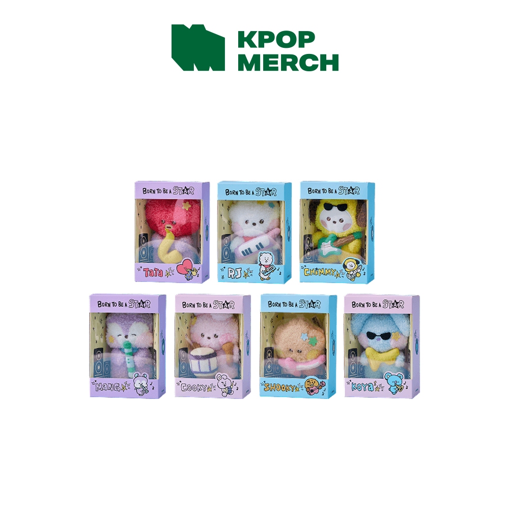 BT21 Plush minini Band_Born to be a Star