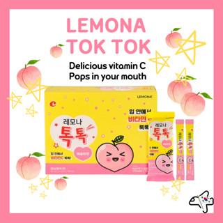 Lemona Tok Tok/美味維生素C /兒童維生素 / 韓國維生素C /Gyeongnam Pharmaceuti