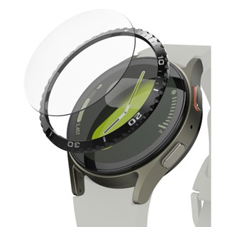 Ringke Bezel Styling 適用於 Galaxy Watch 7 44mm 輕質黏性不銹鋼框架保護套