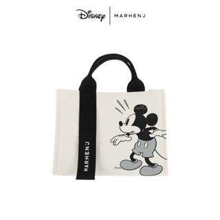 MARHEN.J DISNEY RICO MINI 迪士尼聯名 實用設計 簡約 帆布 托特斜背肩揹包 - 米奇 / 米妮