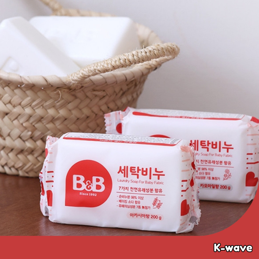 B&B 嬰兒洗衣皂 (200g)/DR.ATO Real Soft Soap(100g) 整潔保濕滋潤無淚乳木果油
