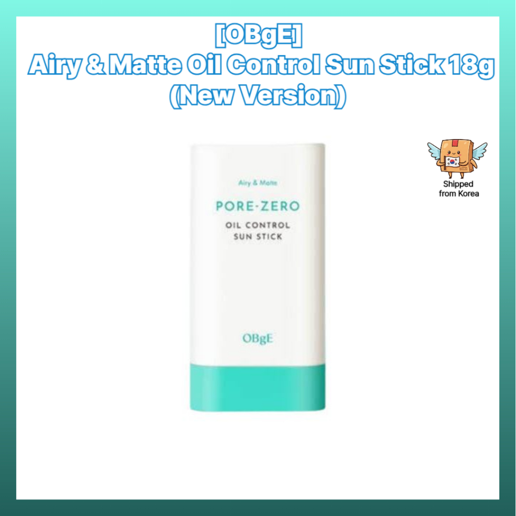 [OBgE] Airy & Matte 控油防曬棒 18g (新版)