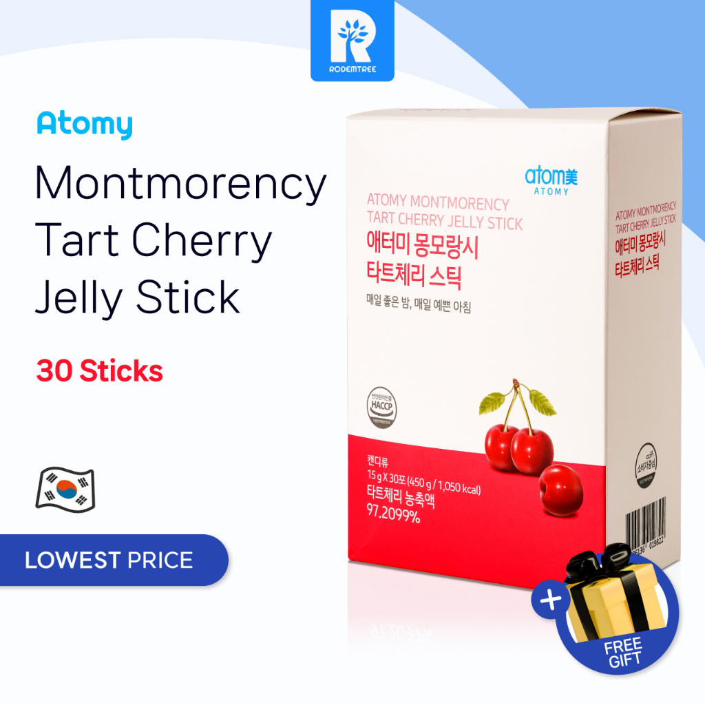 Atomy Montmorency Tart Cherry Jelly Sticks (30 sticks) 艾多美