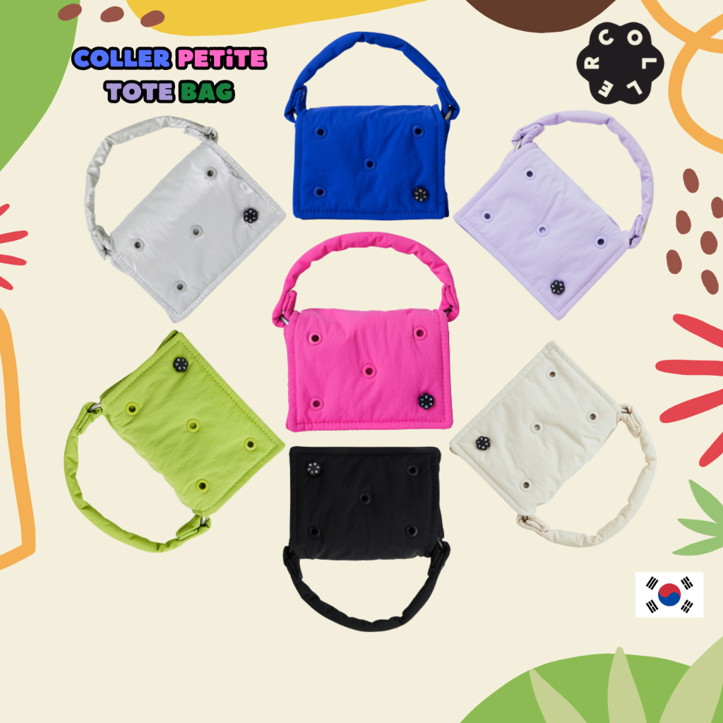 [LINE Friends X COLLER] Petite tote Bag 7 色 / 托特包
