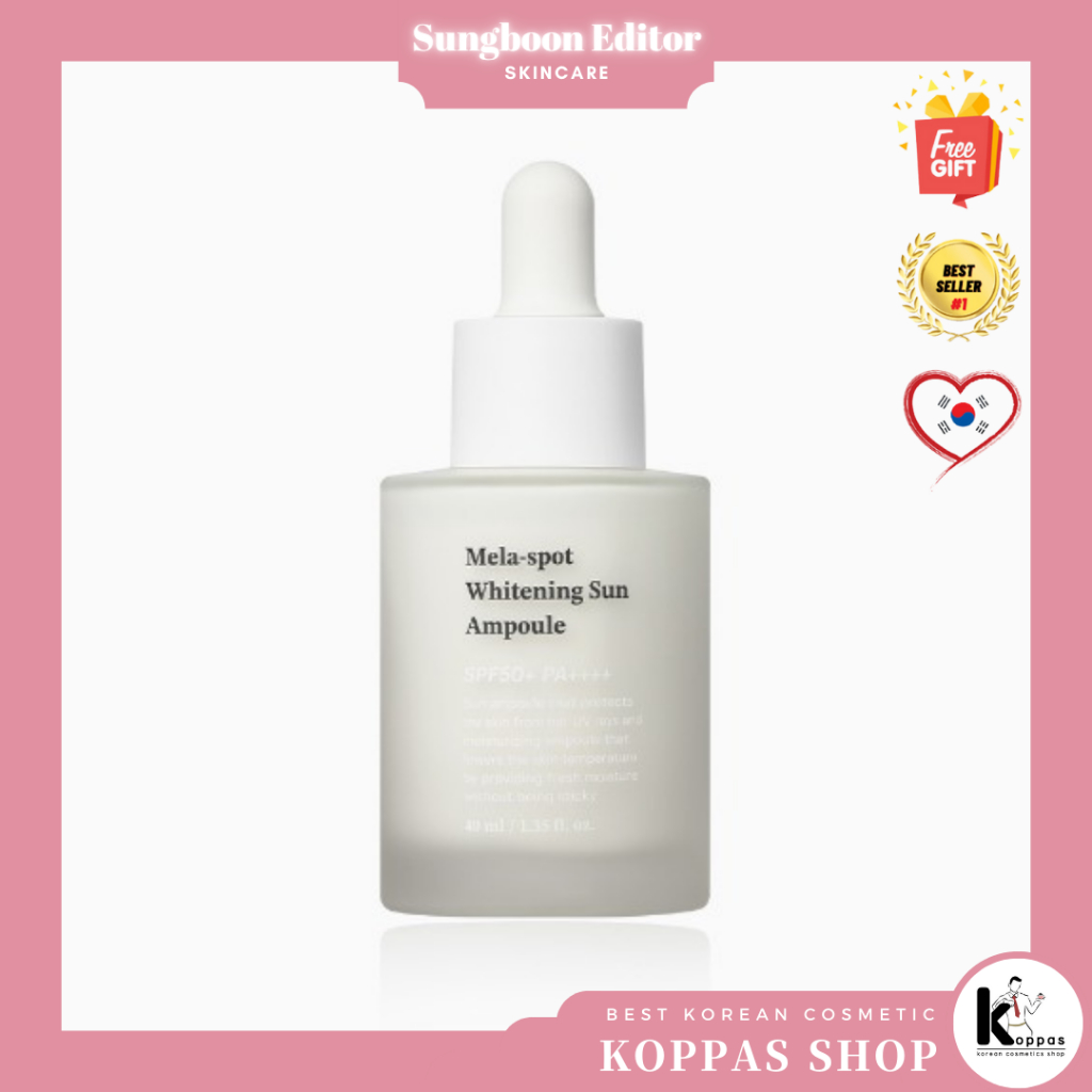 SUNGBOON EDITOR 美樂斑美白防曬安瓶 40ml Mela-Spot 淡斑美白抗曬安瓶 SPF50+ PA+