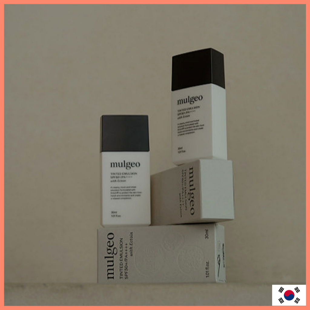 [mulgeo] Tinted Emulsion 30ml SPF 50+ PA++++ 效潤色防曬霜