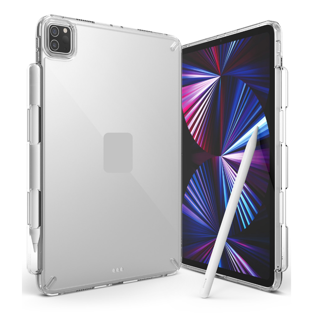 Ringke Fusion 適用於 iPad Pro 11" 透明硬質保護套 設計有筆架