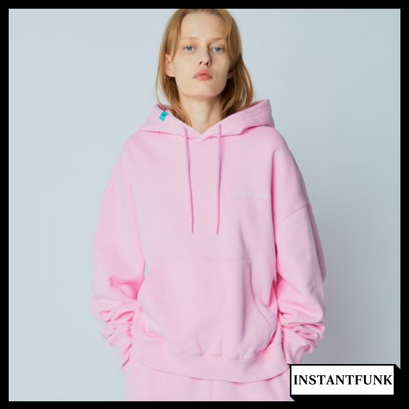 INSTANTFUNK standard logo hoodie 標誌 連帽衫 韓國發貨