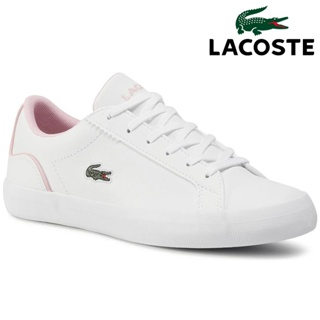 Lacoste 女士運動鞋 Lerond 0120 1 Cfa 白色/粉色皮鞋