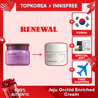 ★INNISFREE★NEW Jeju Orchid Enriched Cream /50ml TOPKOREA [韓國