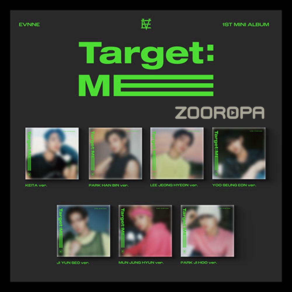 [ZOOROPA] EVNNE 1st Mini Album Target ME Digipack ver.