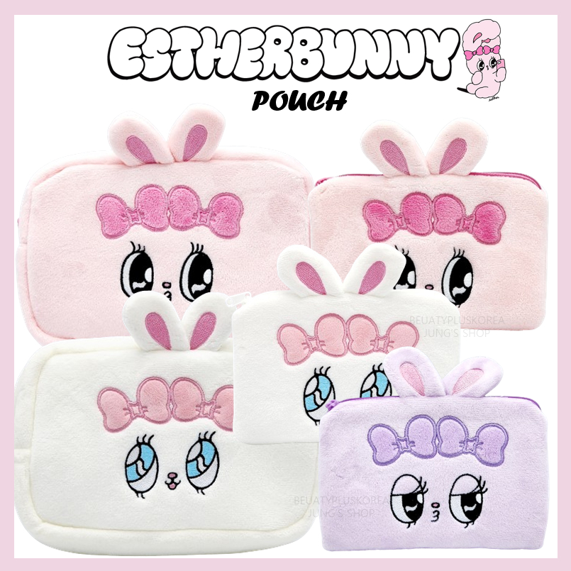Esther BUNNY pouch 化妝包小錢包 1042887 1042888