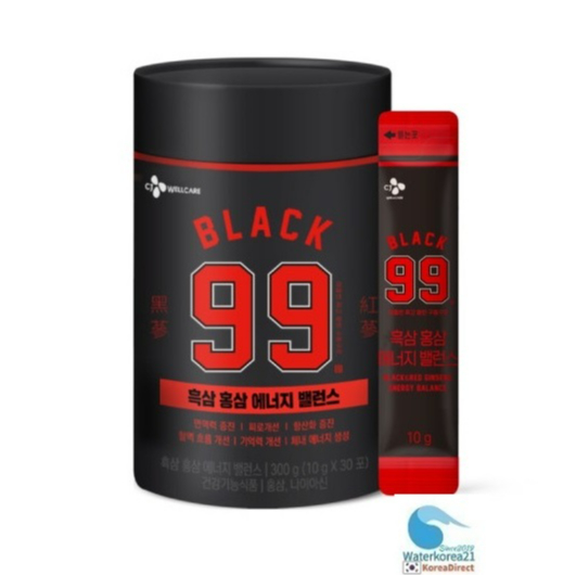 韓國直送 CJ 一根蔘 Black 99 黑蔘紅蔘Balance10ml 30包 50包