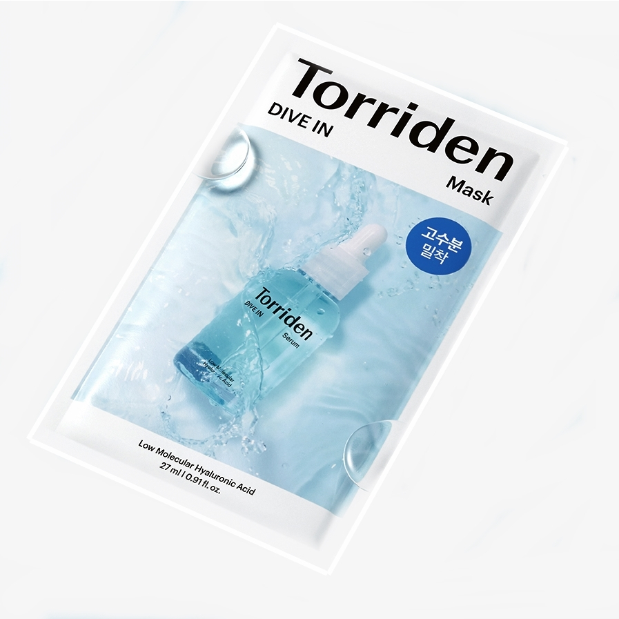韓國面膜 Torriden Dive 低分子透明質酸面膜 10ea
