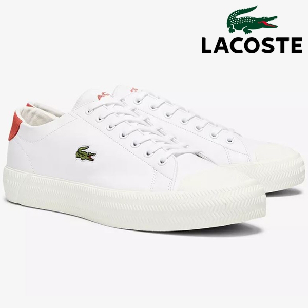 Lacoste 女士運動鞋 Gripshot 0721 1 Cfa 白色/粉色皮鞋