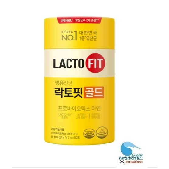 韓國鍾根堂 LACTO-FIT 5X乳酸菌益生菌gold 50包100包 150包 散裝 最新升級版