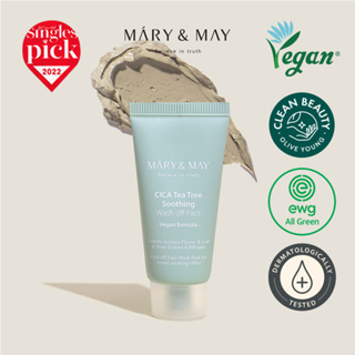 Mary&may CICA TeaTree 舒緩洗液裝 30g