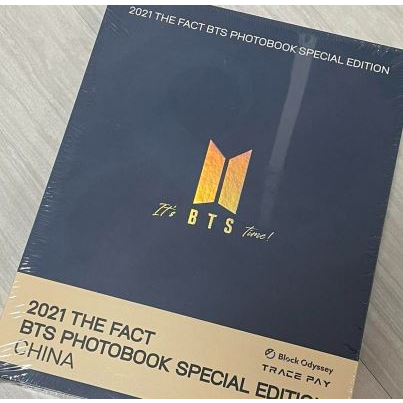 防彈少年團 - (全新未開封產品) 2021 BTS The Fact Photo Book 特別版中國