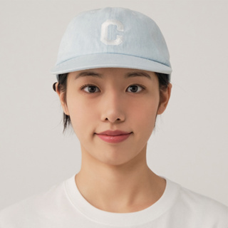 [COVERNAT] C LOGO 牛仔棒球帽（淺藍色） [G0]