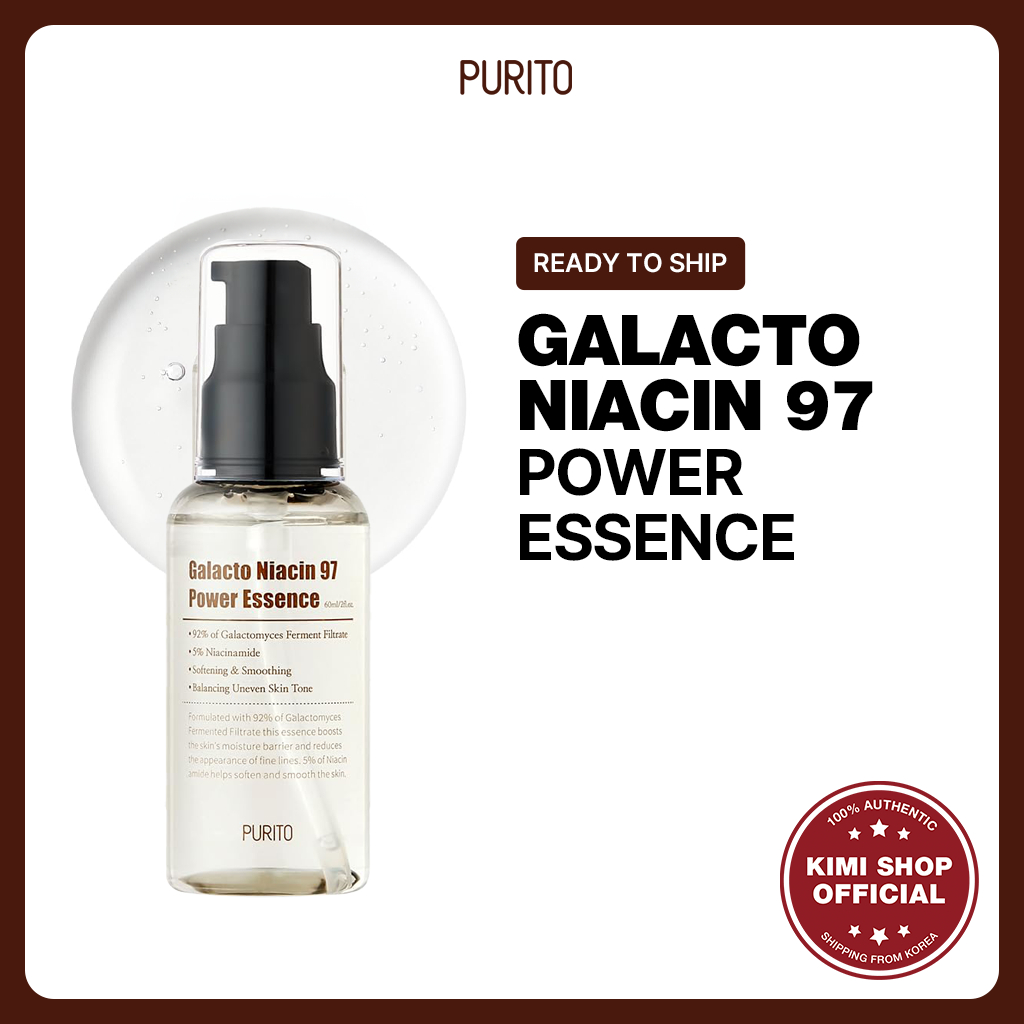 [PURITO] Galacto Niacin 97 能量精華 60ml / 韓國發貨