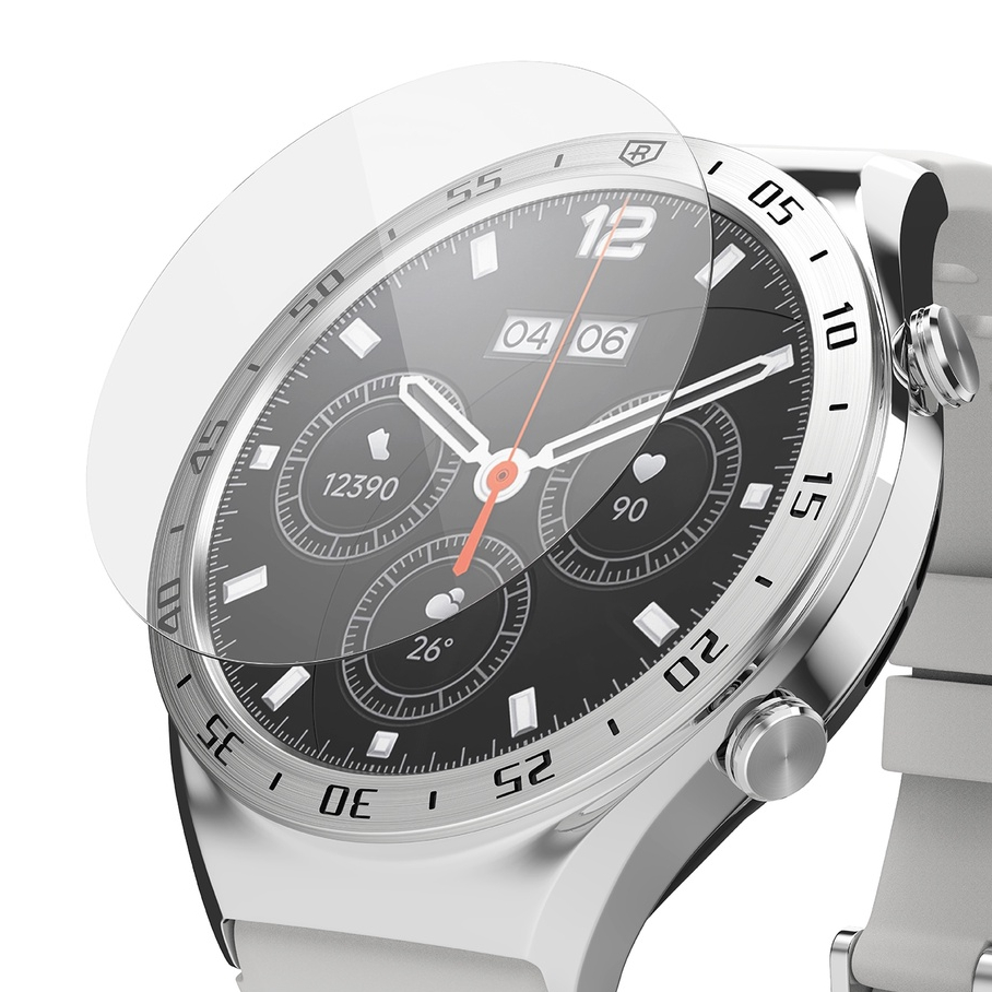 Ringke 屏幕保護膜 適用於 Xiaomi Watch S1 鋼化玻璃保護貼