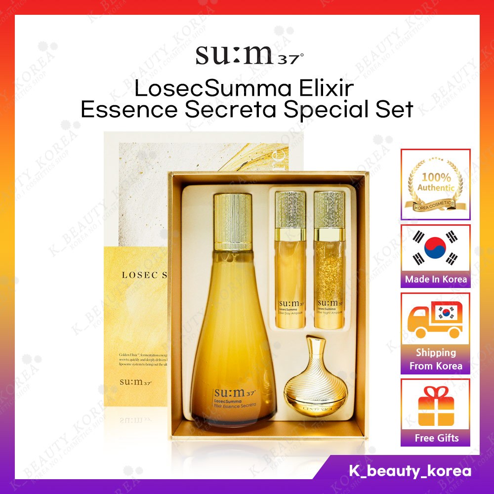 [SU:M37] Sum37 LosecSumma Elixir Essence Secreta 230ml 特別套裝/