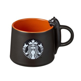 🍀【韓國現貨】 2020 韓國星巴克萬聖節黑貓馬克杯 355ml/ 12oz 陶瓷馬克杯 咖啡杯 茶杯 手把馬克杯