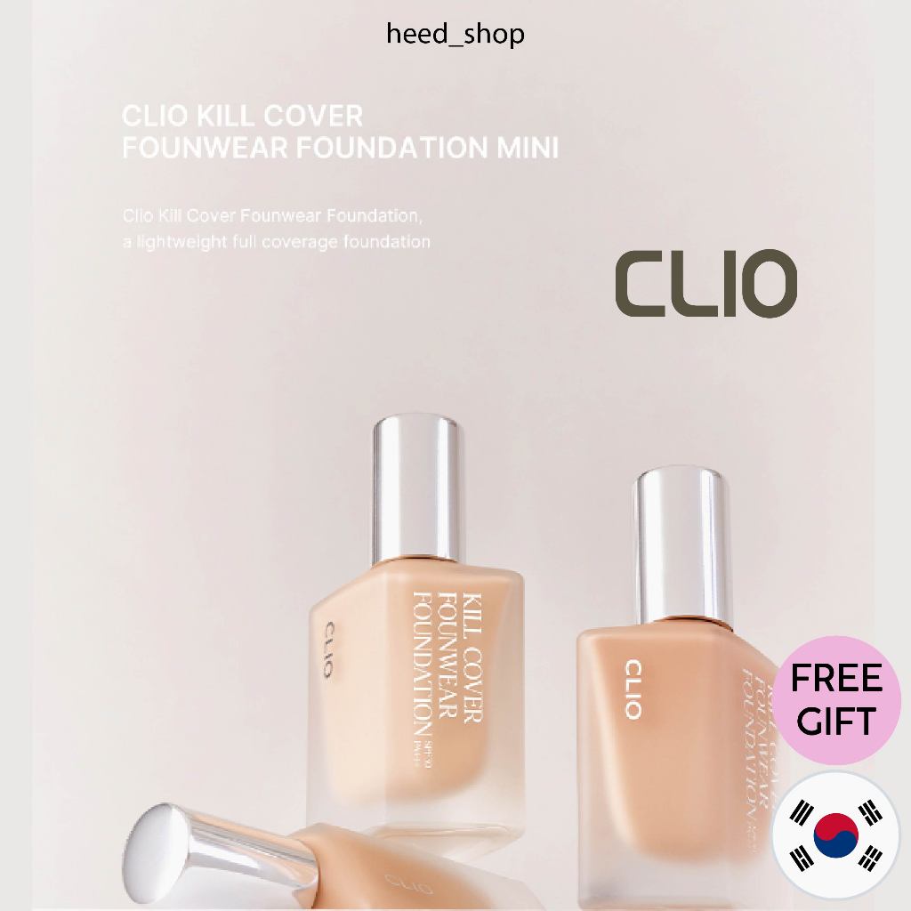 [CLIO] Kill Cover 粉底液迷你 / 13g / Founwear Foundation Mini