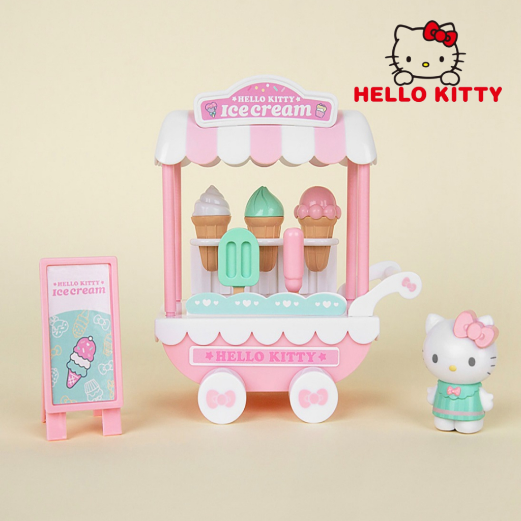 [Hello Kitty] 韓國玩具 Hello Kitty 冰淇淋店玩具套裝
