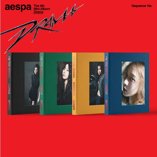 Aespa - 第 4 張迷你專輯 [Drama] (Sequence Ver.) (隨機版)