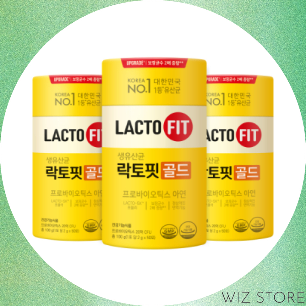 [Chong Kun Dang] Lacto-Fit 益生菌黃金 5X 2g X 50 支 / 乳酸菌腸道保健品 / 韓
