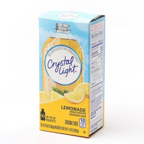 HEINZ 水晶檸檬水隨身粉 10 包/盒 無咖啡因、低熱量維生素 C / 來自韓國首爾