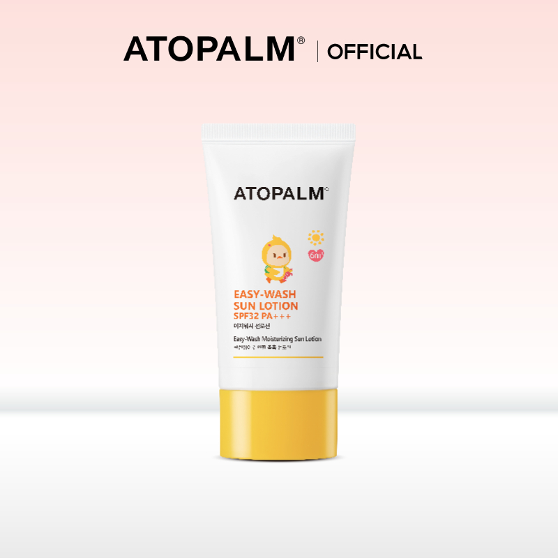 [Atopalm] 愛多康 易卸防曬乳液 SPF32 PA+++ 60ml + 溫和清潔棉片 30片入