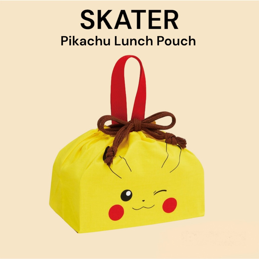 【Skater】皮卡丘便當袋午餐袋 Kb7