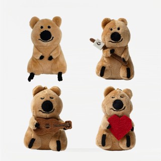 [Dinotaeng] 韓國 Peanut Quokka短尾矮袋鼠毛絨公仔鑰匙圈/鑰匙扣_4款